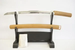 脇差 銘:備州長船住祐定 白鞘 刀剣(5880)